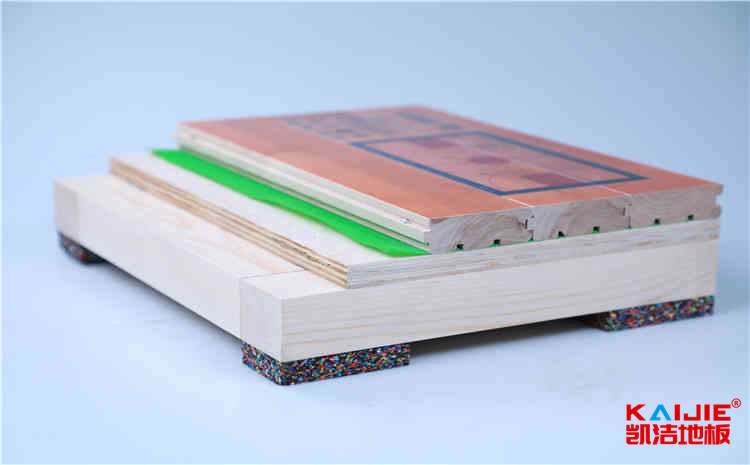 內(nèi)蒙古柞木籃球地板施工技術(shù)