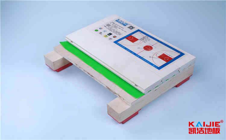 籃球場懸浮拼裝地板如何鋪設