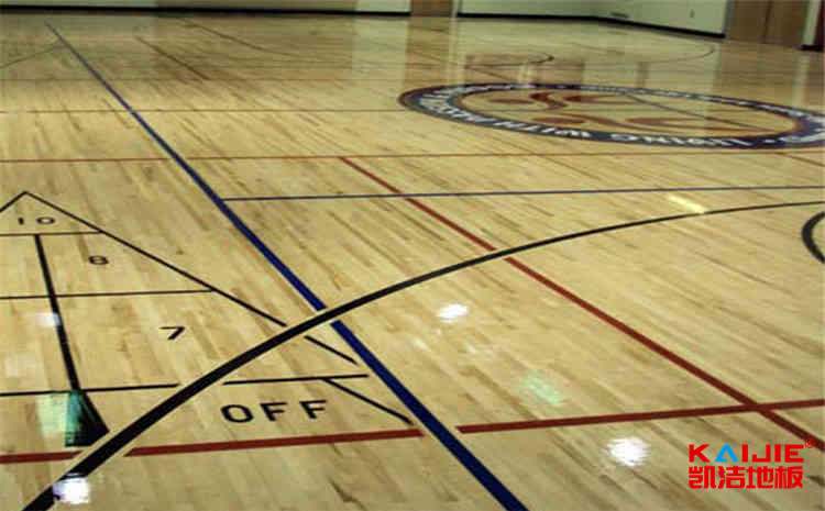 楓木運動體育地板單層龍骨結構