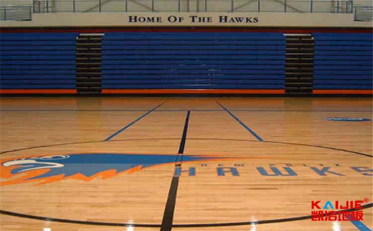 專業的乒乓球館木地板單層龍骨結構