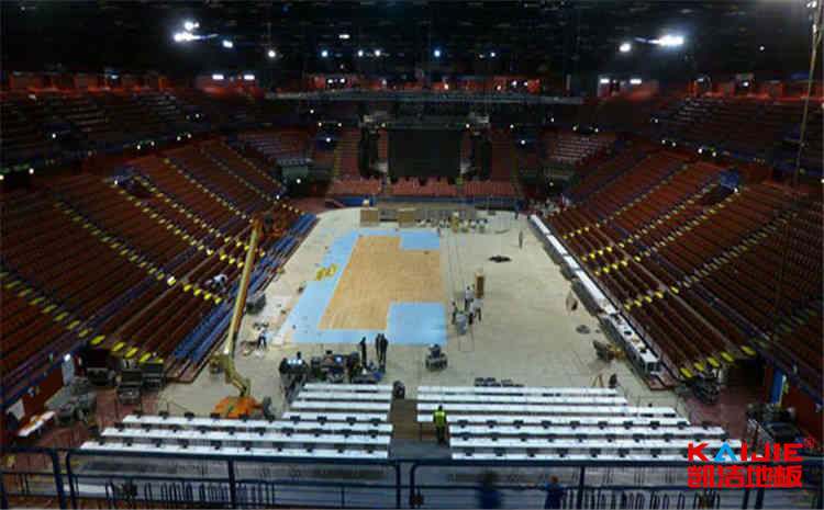 柞木體育場木地板多少錢一平方