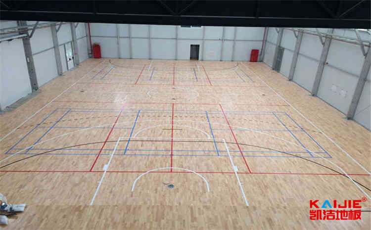 室內籃球館木地板