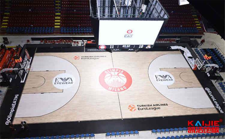 上海楓木籃球地板施工技術