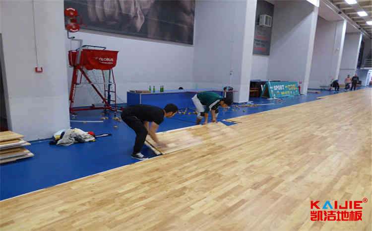 安徽楓木運動木地板廠家批發