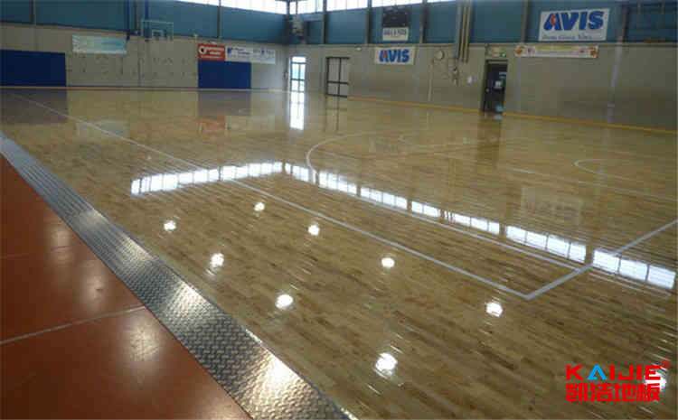 室內籃球館木地板