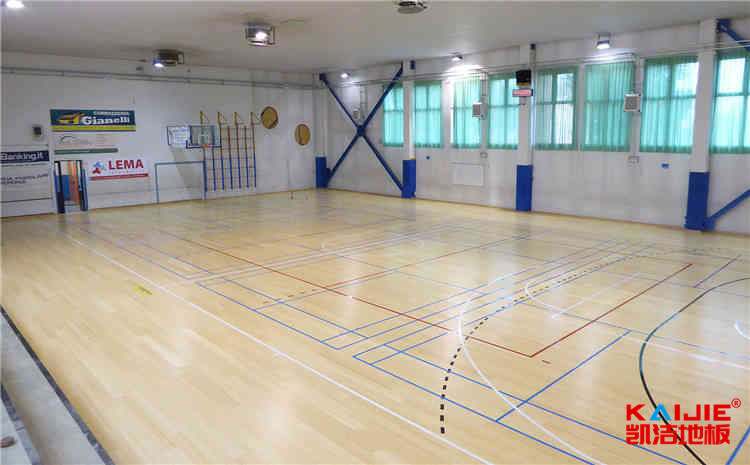 楓木體育運動地板翻新施工