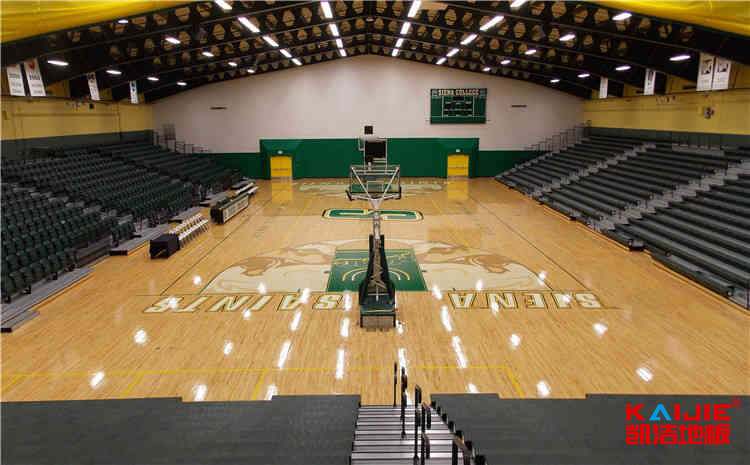 橡膠木籃球場木地板生產廠家