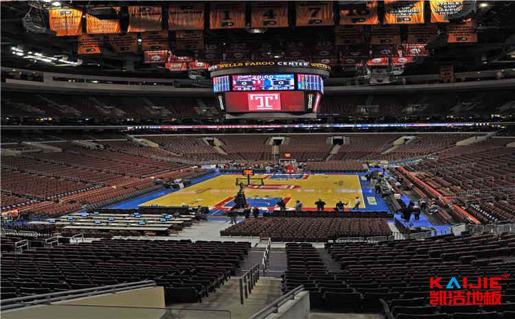 拼接板NBA籃球場木地板規格