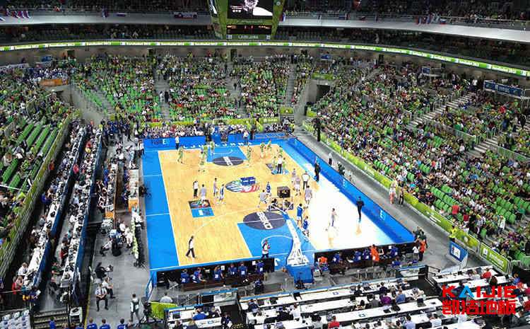 楓木體育館實(shí)木地板結(jié)構(gòu)