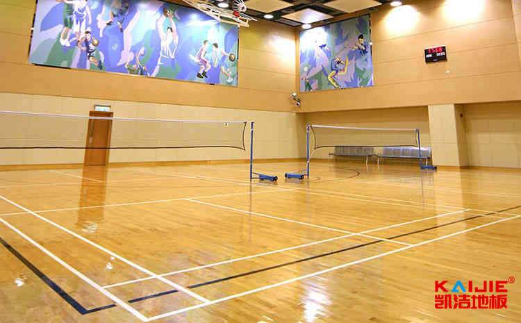 廣西硬木企口運動木地板施工