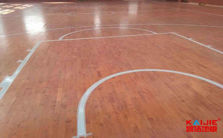 太原楓樺木籃球地板厚度