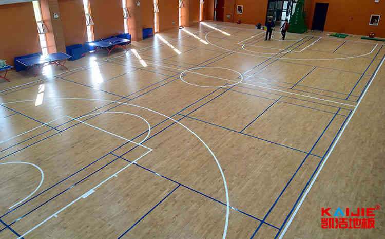 復(fù)合地板可以做室內(nèi)籃球場(chǎng)嗎