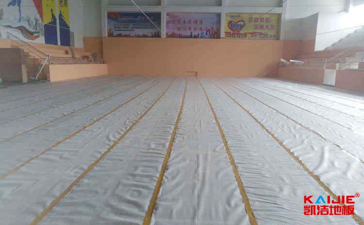 室內籃球館木地板