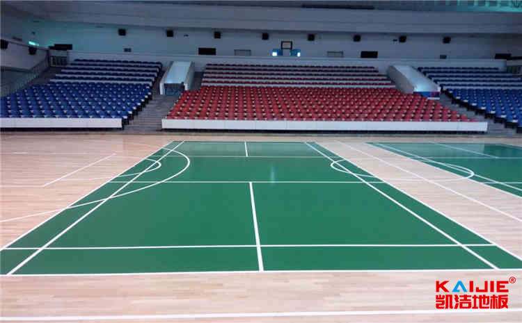 松木籃球運動地板板式龍骨結構