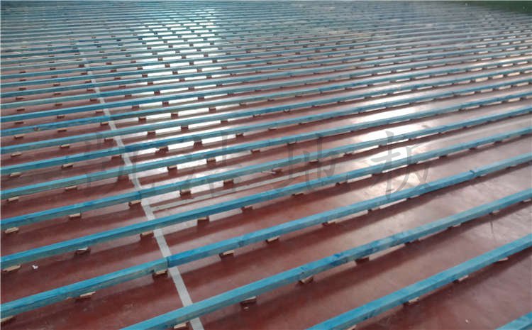 河北滄州體育學校體育館木地板案例圖片