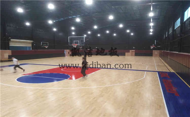 廈門尼聲運動館木地板——凱潔運動木地板