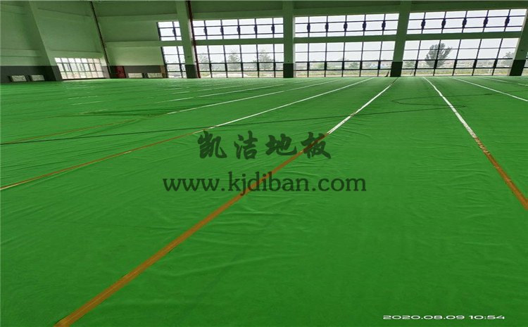 徐州黃集機場體育館木地板項目-凱潔實木運動地板廠家